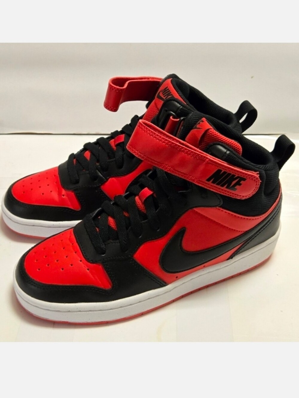 Nike Court Borough‎ Mid 2 (GS) University Red/ Black-White